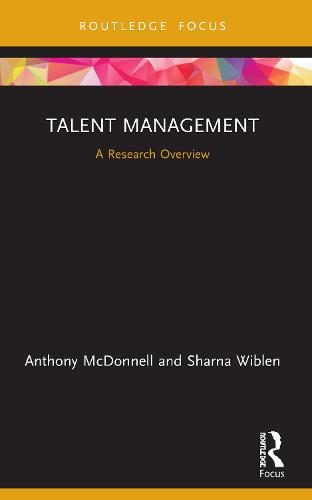 Talent Management: A Research Overview (State of the Art in Business Research)