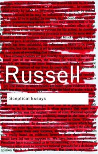 Sceptical Essays (Routledge Classics)