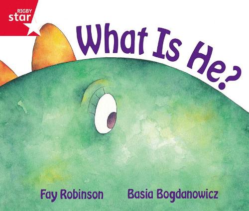 Rigby Star Guided Reception Red Level: What is He? Pupil Book (Single)