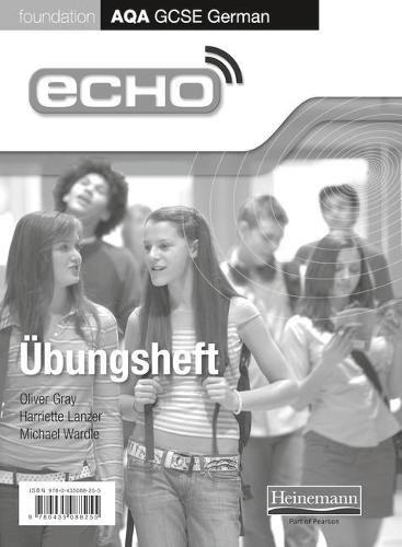 Echo AQA German GCSE Foundation single Workbook (AQA Echo GCSE German)