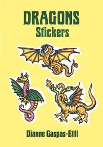 Dragons Stickers: 20 Full-Color Pressure-Sensitive Designs (Dover Stickers)