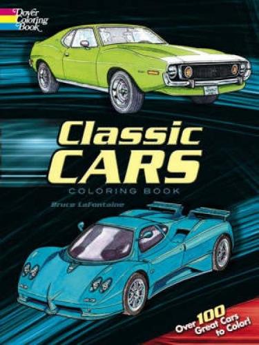 Classic Cars Coloring Book (Dover History Coloring Book)