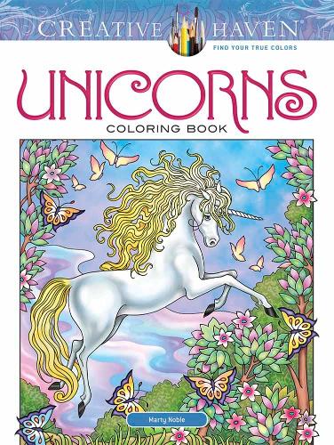 Creative Haven Unicorns Coloring Book (Adult Coloring)