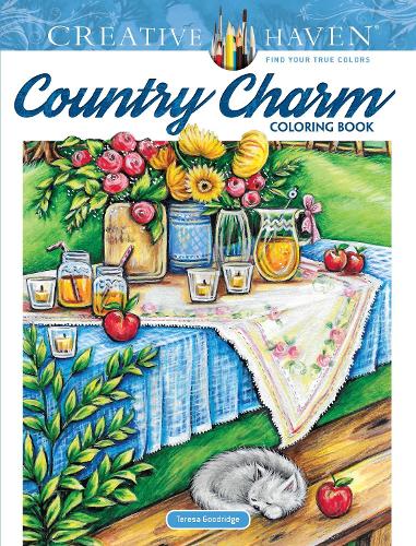 Creative Haven Country Charm Coloring Book (Adult Coloring)