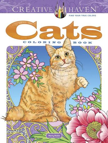 Creative Haven Cats Coloring Book (Adult Coloring)