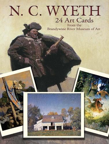 N. C. Wyeth 24 Art Cards:: From The Brandywine River Museum of Art (Dover Postcards)
