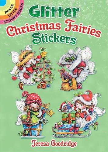 Glitter Christmas Fairies Stickers (Dover Sticker Books)