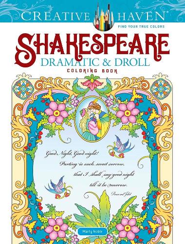 Creative Haven Shakespeare Dramatic & Droll Coloring Book (Creative Haven Coloring Books)