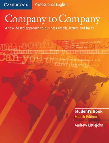 Company to Company Student's Book (Cambridge Professional English)