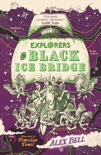 Explorers on Black Ice Bridge (The Polar Bear Explorers' Club)