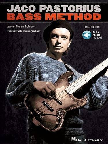 JACO PASTORIUS BASS METHOD LESSONS TIPS & TRICKS BOOK/CD WITH TAB