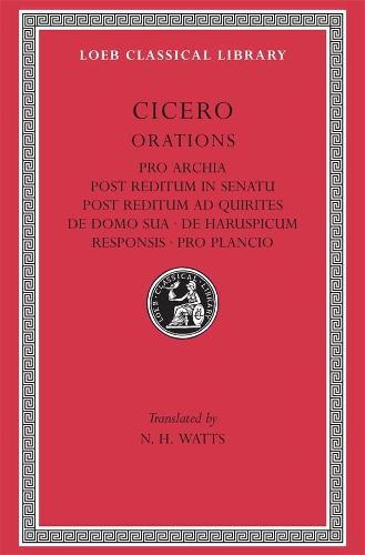 011: Pro Archia (Loeb Classical Library)