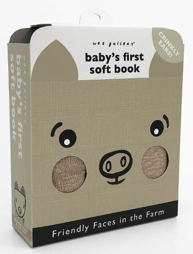 Friendly Faces on the Farm (2020 Edition): Baby's First Soft Book (Wee Gallery Cloth Books)