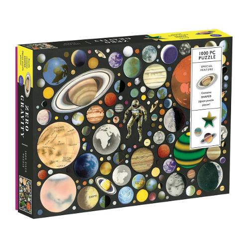 Zero Gravity 1000 Piece Puzzle With Shaped Pieces