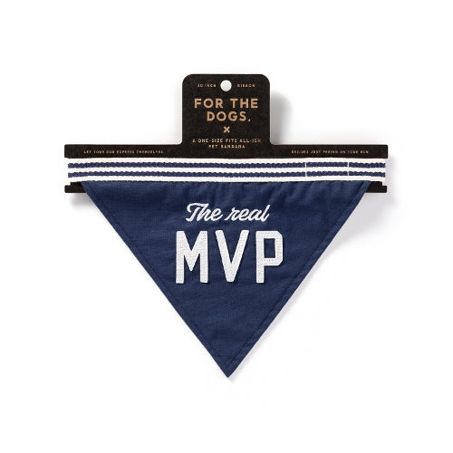 The Real MVP Dog Bandana