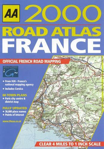 Road Atlas France (AA Atlases S.)
