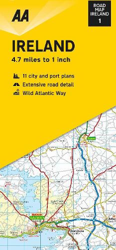 Road Map Ireland (Aa Road Map)