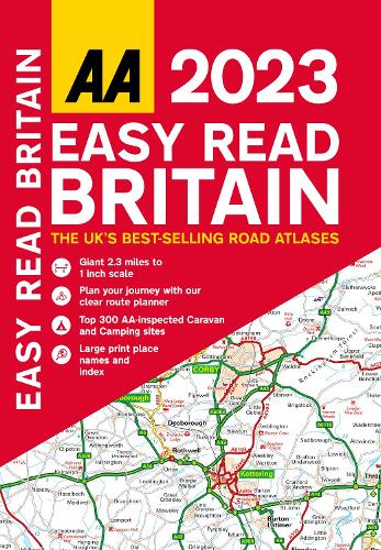 Easy Read Atlas Britain 2023 (UK Road Atlases)