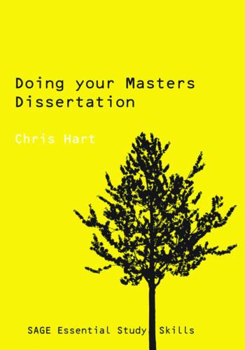 Doing Your Masters Dissertation (Essential Study Skills series)