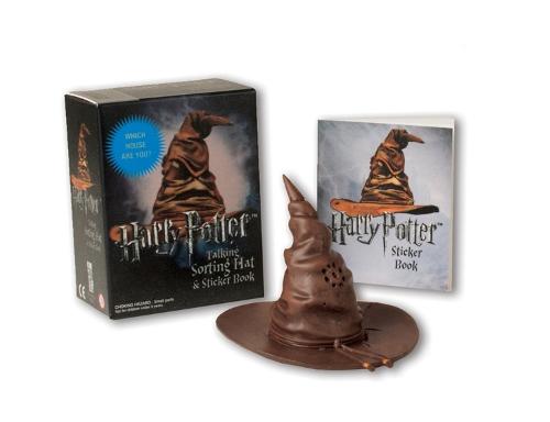 Harry Potter Talking Sorting Hat and Sticker Book: Which House Are You? (Miniature Editions)