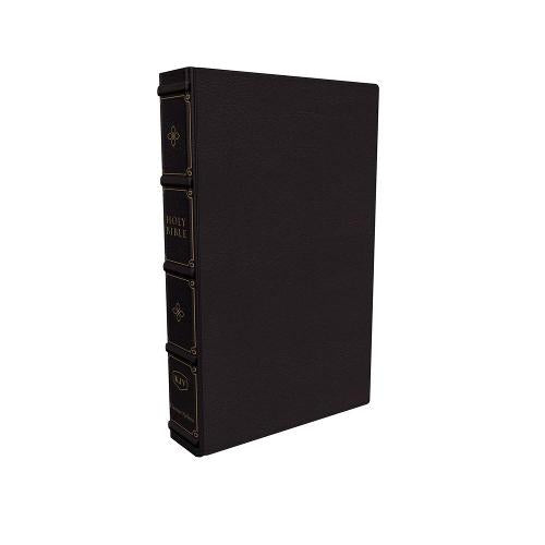 KJV, Large Print Verse-by-Verse Reference Bible, Maclaren Series, Leathersoft, Black, Comfort Print: Holy Bible, King James Version