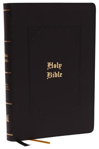 KJV, Large Print Center-Column Reference Bible, Leathersoft, Black, Red Letter, Comfort Print: Holy Bible, King James Version