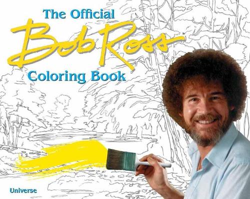 The Official Bob Ross Coloring Book