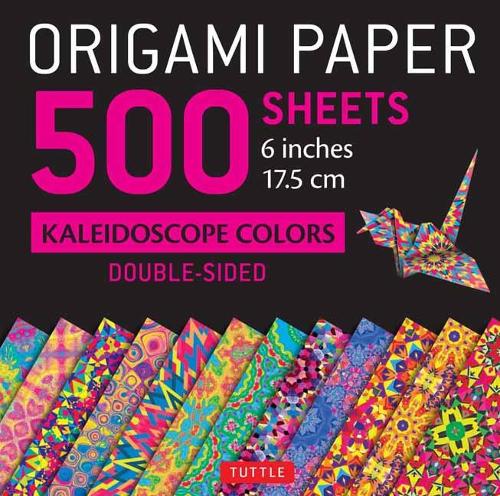 Origami Paper 500 Sheets Kaleidoscope Patterns 6 Inch (15 Cm)