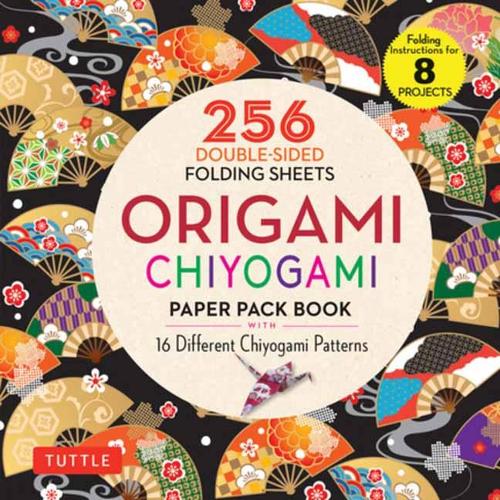 Origami Chiyogami Paper Pack Book: 256 Double-Sided Folding Sheets (Includes Instructions for 8 Projects) (Stationery)
