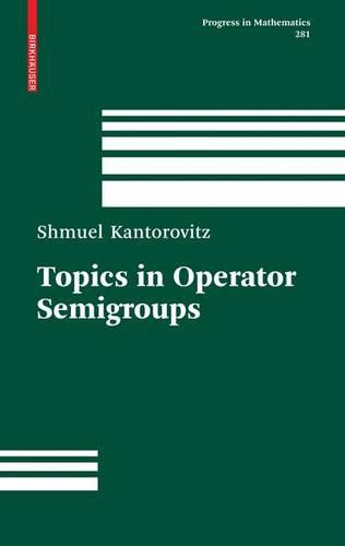 Topics in Operator Semigroups: 281 (Progress in Mathematics)