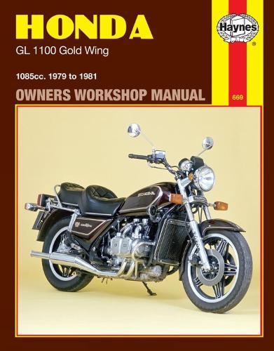 Honda : G L-1100 Goldwing, 1979 Thru 1981