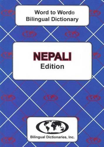 English-Nepali & Nepali-English Word-to-Word Dictionary (suitable for exams)