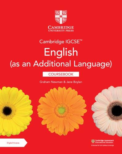 Cambridge IGCSE� English (as an Additional Language) Coursebook with Digital Access (2 Years) (Cambridge International IGCSE)
