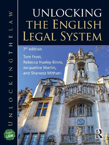 Unlocking the English Legal System (Unlocking the Law)