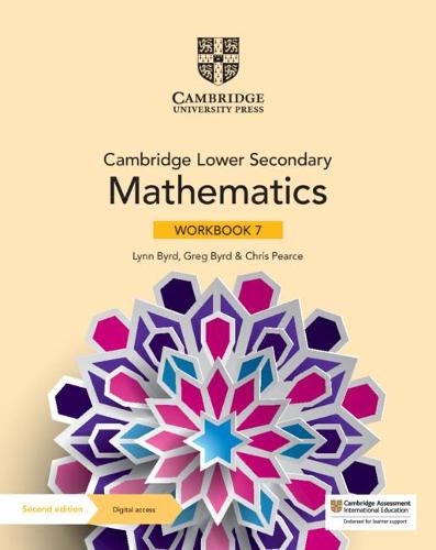 Cambridge Lower Secondary Mathematics Workbook 7 with Digital Access (1 Year) (Cambridge Lower Secondary Maths)