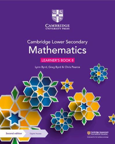 Cambridge Lower Secondary Mathematics Learner's Book 8 with Digital Access (1 Year) (Cambridge Lower Secondary Maths)