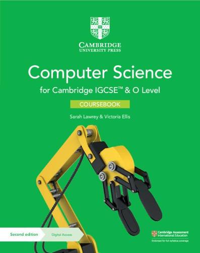 Cambridge IGCSE™ and O Level Computer Science Coursebook with Digital Access (2 Years) (Cambridge International IGCSE)