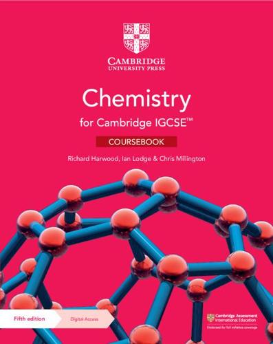 Cambridge IGCSE™ Chemistry Coursebook with Digital Access (2 Years) (Cambridge International IGCSE)