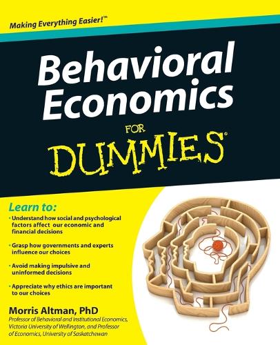 Behavioral Economics For Dummies (For Dummies (Lifestyles Paperback))