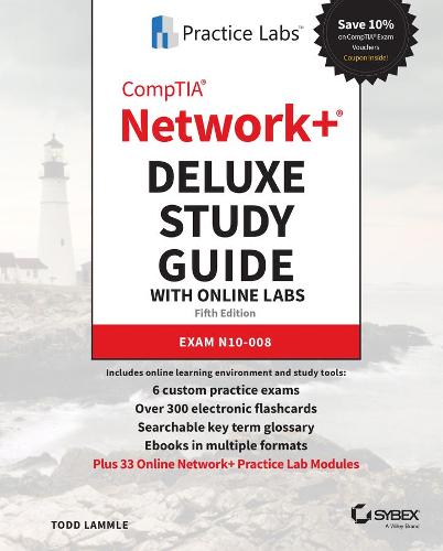 CompTIA Network+ Deluxe Study Guide with Online Labs: Exam N10–008