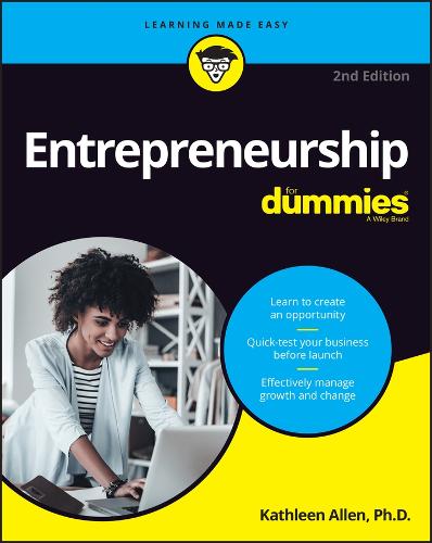 Entrepreneurship For Dummies (For Dummies (Business & Personal Finance))