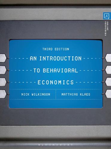 An Introduction to Behavioral Economics