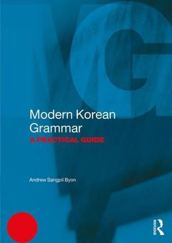 Modern Korean Grammar (Modern Grammars)