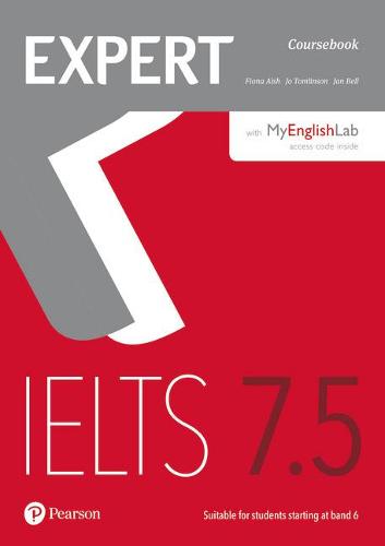 Expert IELTS 7.5 Coursebook with Online Audio and MyEnglishLab Pin Pack