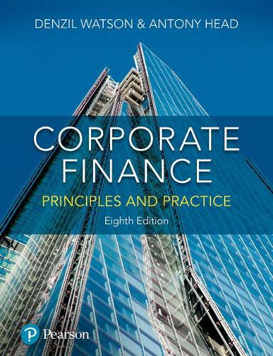 Corporate Finance: Principles and Practice