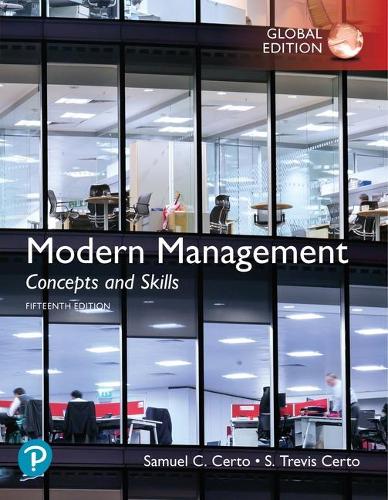 Modern Management: Concepts and Skills, Global Edition