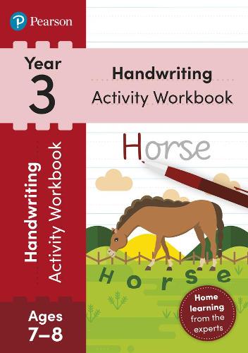 Pearson Learn at Home Handwriting Activity Workbook Year 3