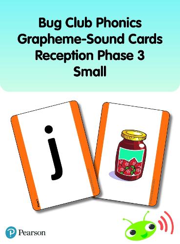 Bug Club Phonics Grapheme-Sound Cards Reception Phase 3 (Small) (Phonics Bug)