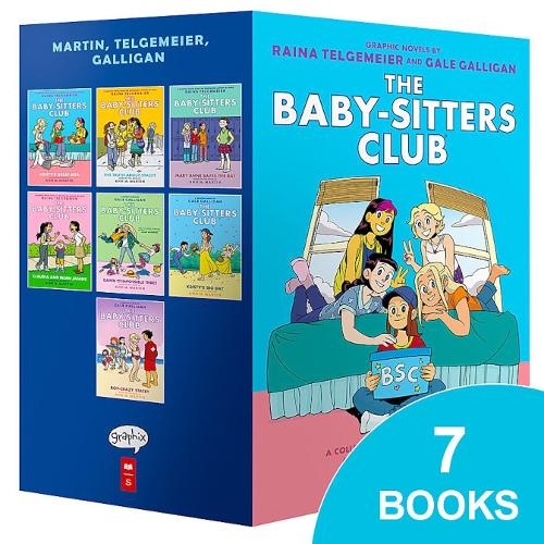 Babysitters Club Graphix #1-7 Box Set (The Baby-Sitters Club Graphic Novel)