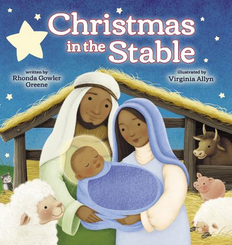 Christmas in the Stable: A touch-and-feel board book